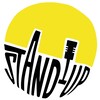 Логотип телеграм -каналу yestandup — Єстендап Берлін