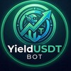 Logo of telegram channel yieldusdt_community — YieldUSDT Bot Channel