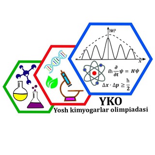 Telegram channel Yosh kimyogarlar olimpiadasi logo