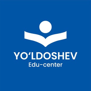 Telegram kanalining logotibi yoldoshev_edu_center — YO'LDOSHEV O'QUV MARKAZI 🎓📚