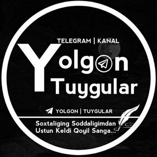 Telegram kanalining logotibi yolgon_tuygular — Yᴏʟɢ'ᴏɴ Tᴜʏɢ'ᴜʟᴀʀ 💛