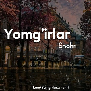 Telegram kanalining logotibi yomgirlar_shahri — Yomg'irlar Shahri