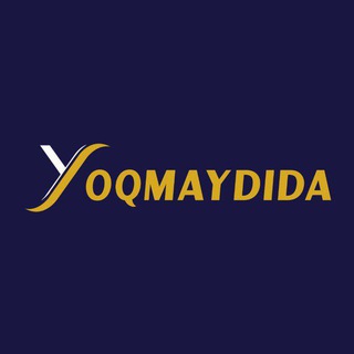 Telegram kanalining logotibi yoqmaydida — " #𝚈𝚘𝚚𝚖𝚊𝚢𝚍𝚒𝚍𝚊 " || Orginal