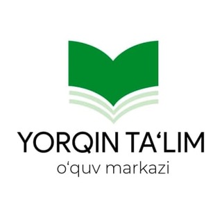 Telegram kanalining logotibi yorqineduc — YORQIN TA'LIM
