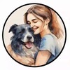 Логотип телеграм канала @you_love_dogs — You Love Dogs!/Собаки 💟 🐕