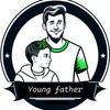 Логотип телеграм канала @young_father_blog — Записки молодого отца
