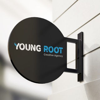 Logo of telegram channel youngrootsignage — Young root signages