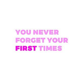 Логотип телеграм канала @your_first_time — В первый раз