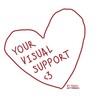 Логотип телеграм канала @yourvisualsupport — Your visual support