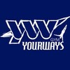 Логотип телеграм канала @yourways — YOURWAYS