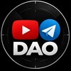 Telegram channel YouTube DAO logo