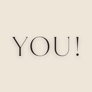 Логотип телеграм канала @youuu_magazine — YOU!