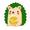 Telegram channel Ёжик too money logo