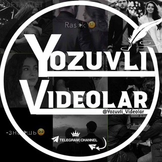 Логотип телеграм канала @yozuvii_videoiar — Yozuvli Videolar