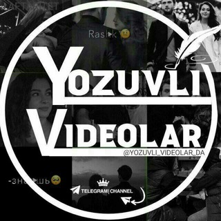 Telegram kanalining logotibi yozuvli_videoiar_da — Yozuvli Videolar