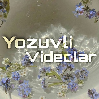 Telegram kanalining logotibi yozuvli_videolar_full — ʏᴏᴢᴜᴠʟɪ ᴠɪᴅᴇᴏʟᴀʀ✨