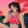 Логотип телеграм канала @yrfanime — - your retro anime ☽