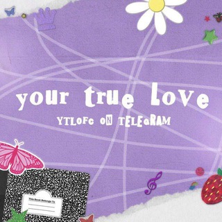 Logo saluran telegram ytlofc — YOUR TRUE LOVE