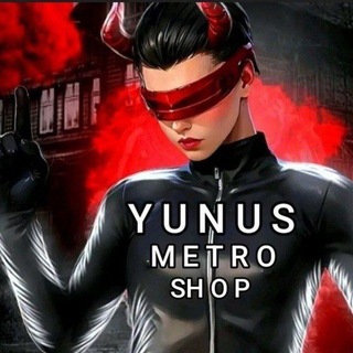 Telegram channel YUNUS | METRO SHOP logo