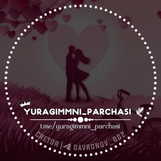 Telegram kanalining logotibi yuragimmni_parchasi — ✵ YURAGIMMNI_PARCHASI ✵