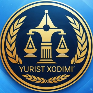 Telegram kanalining logotibi yurist_xodimi — YURIST XODIMI