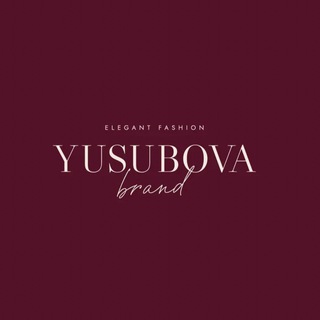 Логотип телеграм канала @yusubovabrand — Yusubova.brand
