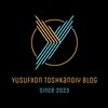 Telegram kanalining logotibi yusufxontoshkandiy — Yusufxon Toshkandiy | Blog