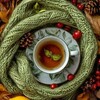 Логотип телеграм канала @yutnoe_mesto_zdes — Уютные картинки ♥︎