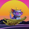 Логотип телеграм канала @yuumimemes — юми имба топер