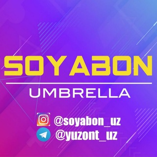 Telegram kanalining logotibi yuzont_uz — ЗОНТИКИ | SoyaBon