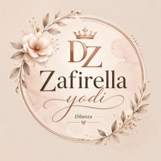 Telegram kanalining logotibi zafirella_vibe — 𝙕𝙖𝙛𝙞𝙧𝙚𝙡𝙡𝙖 𝙑𝙞𝙗𝙚