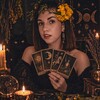 Логотип телеграм канала @zahodi_posmotrim — Заходи, Посмотрим! | Мама с Таро, Кошками и Матрицей