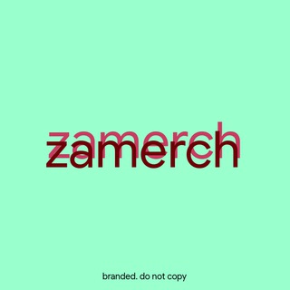 Логотип телеграм канала @zamerch — За Мерч