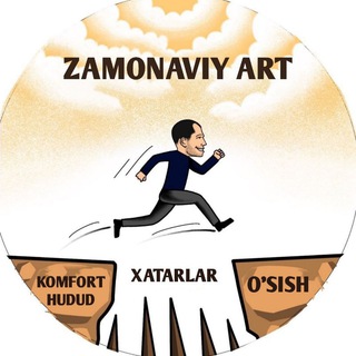 Telegram kanalining logotibi zamonaviy_art — Zamonaviy Art 🖌