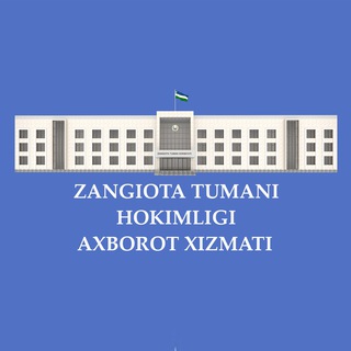 Telegram channel Zangiota tumani hokimligi logo