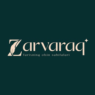 Telegram kanalining logotibi zarvaraqq — Zarvaraq