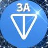 Логотип телеграм канала @zatonchannel — ЗА TON