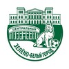 Логотип телеграм канала @zeleno_belyi_gorod — Зелёно-белый город 💚🤍🟢⚪️