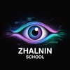 Логотип телеграм канала @zhalnin_shcool — ZHALNIN SCHOOL