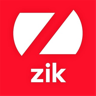 Логотип телеграм -каналу zik_ua — ZIK.UA