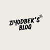 Telegram kanalining logotibi zio_dew — Ziyodbek's Blog