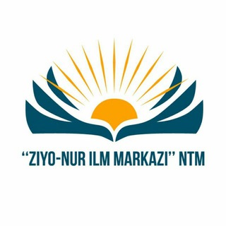 Telegram kanalining logotibi ziyo_nur_ntm — "Ziyo-Nur" o'quv markazi