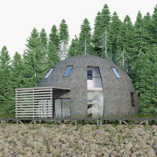 Логотип телеграм канала @zmframe — Каркасные дома Зеленый Мир 🏡 для жизни и бизнеса. Барнхаусы, купольные, А-фрейм, глэмпинги, девеломпент, рестораны, спа