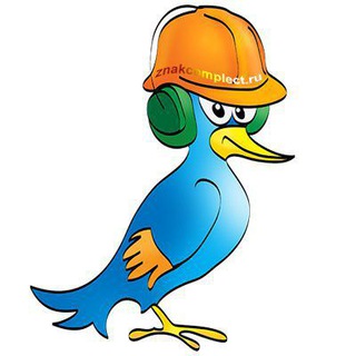 Логотип телеграм канала @znakcomplect — Охрана труда