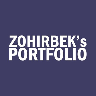 Telegram kanalining logotibi zohirbeks_portfolio — Zohirbek's portfolio