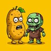 Логотип телеграм канала @zombicartoshka — Зомби или картошка 🥔