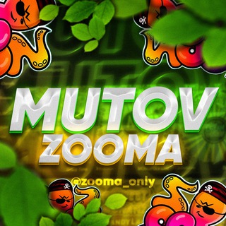 Логотип телеграм канала @zooma_only — MUTOV | ZOOMA & EZCASH