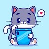 Логотип телеграм канала @zoomir_tg — Кот и Кошка