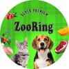 Логотип телеграм канала @zooring_rus — ZOORING | ЭКОкорма суперпремиум класса для кошек и собак 🌿