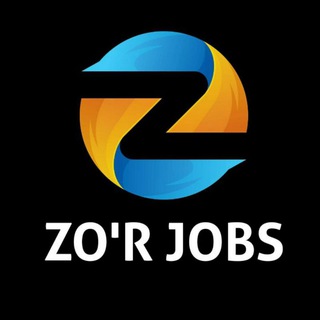 Telegram kanalining logotibi zor_jobs — ZO'R JOBS | Работа в Узбекистане